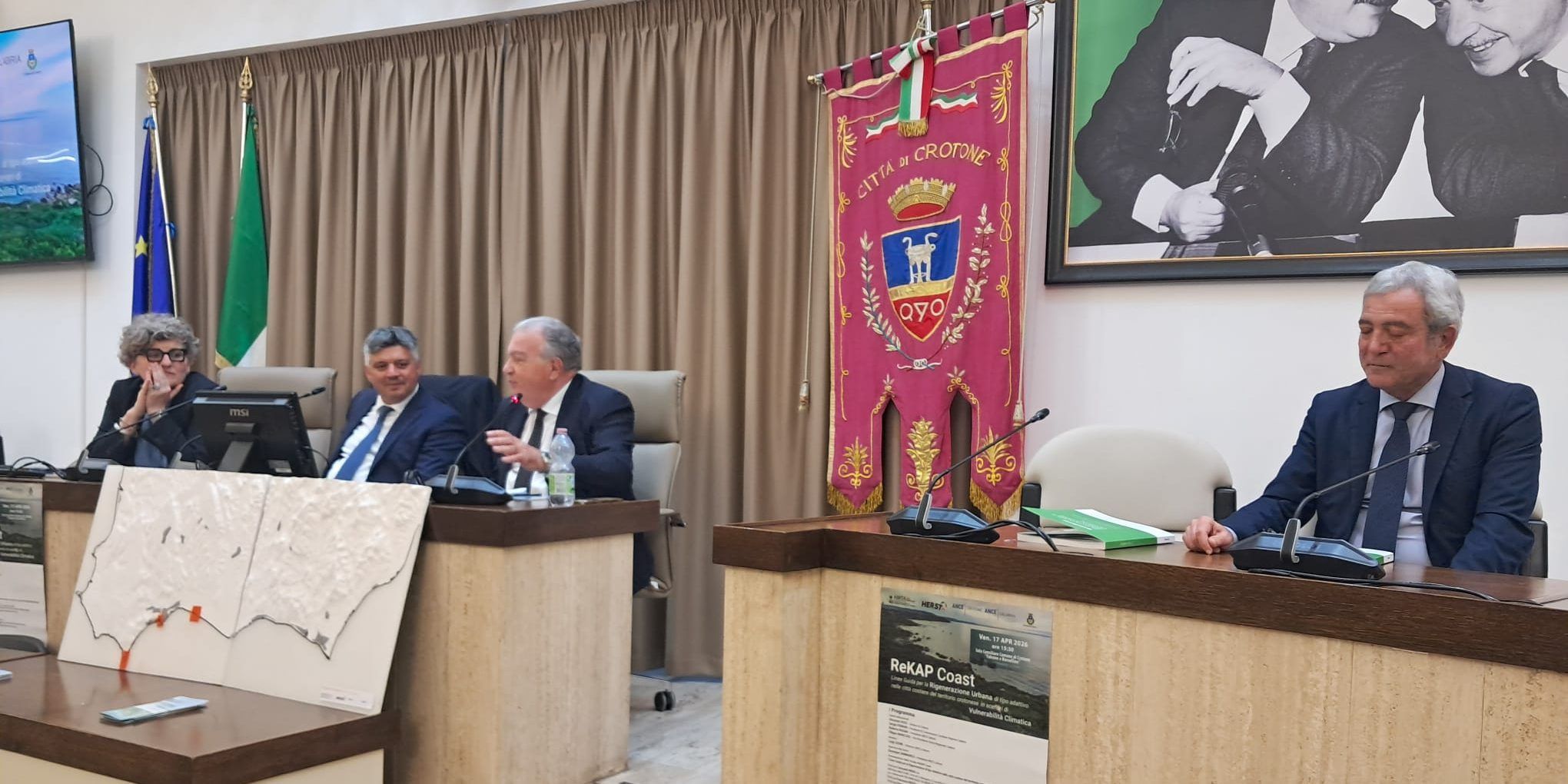 Crotone, presentati i risultati di ReKAP Coast