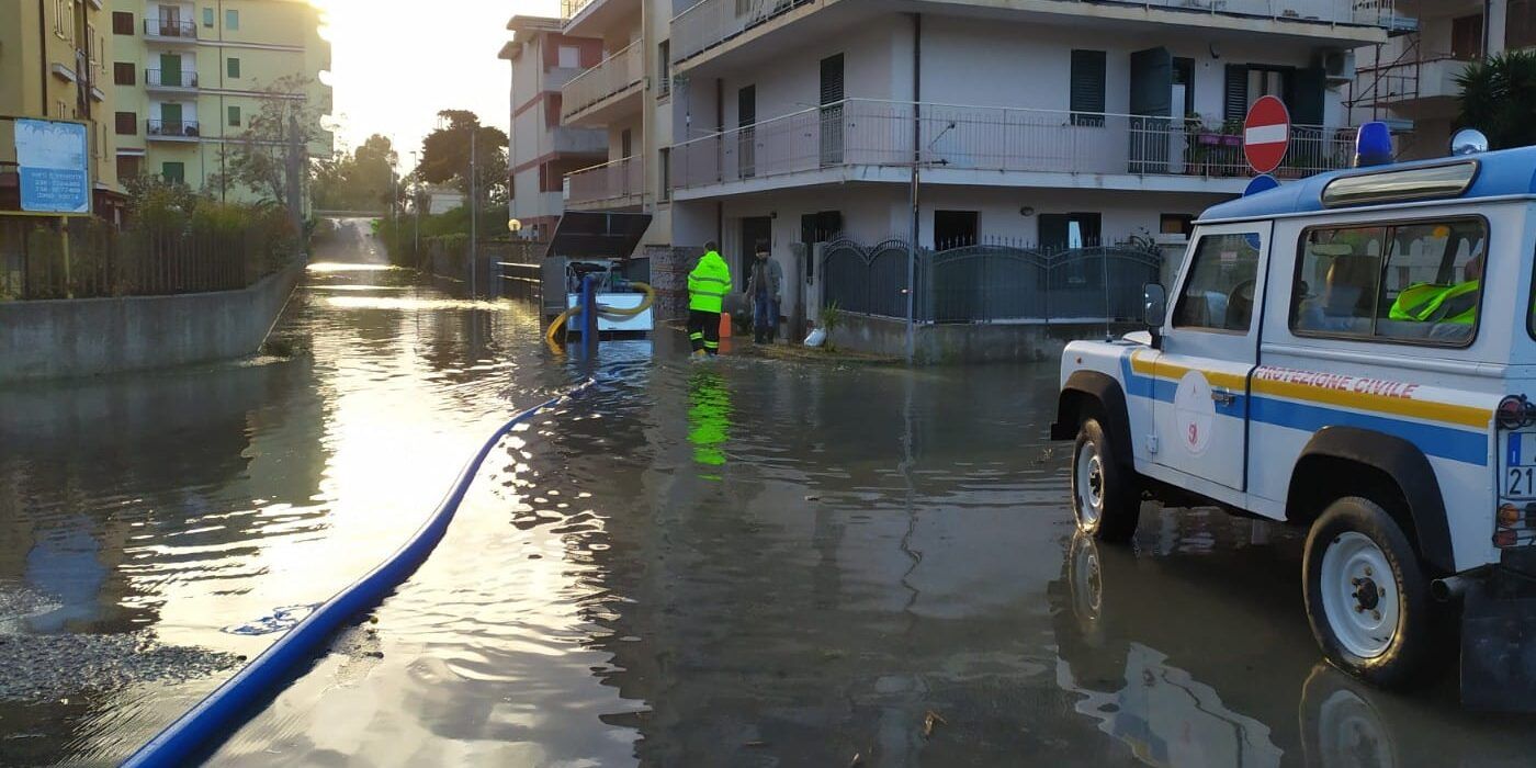 «Maltempo, il caso limite di Nocera Terinese»