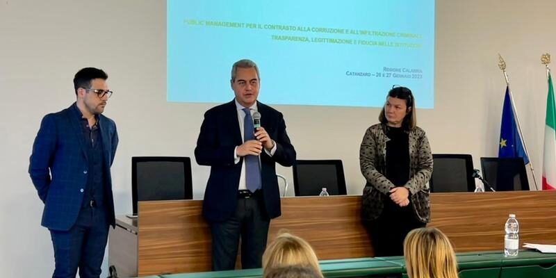 Formazione del personale, al via il corso in “Public management per il contrasto alla corruzione e all’infiltrazione criminale”