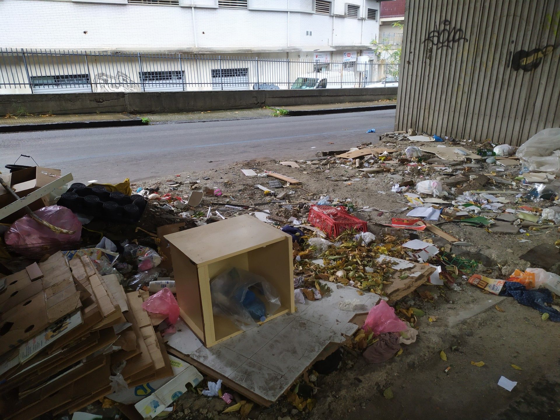 Via Padre Giglio, a Cosenza la lunga discarica “diffusa” che si riproduce non appena viene ripulita