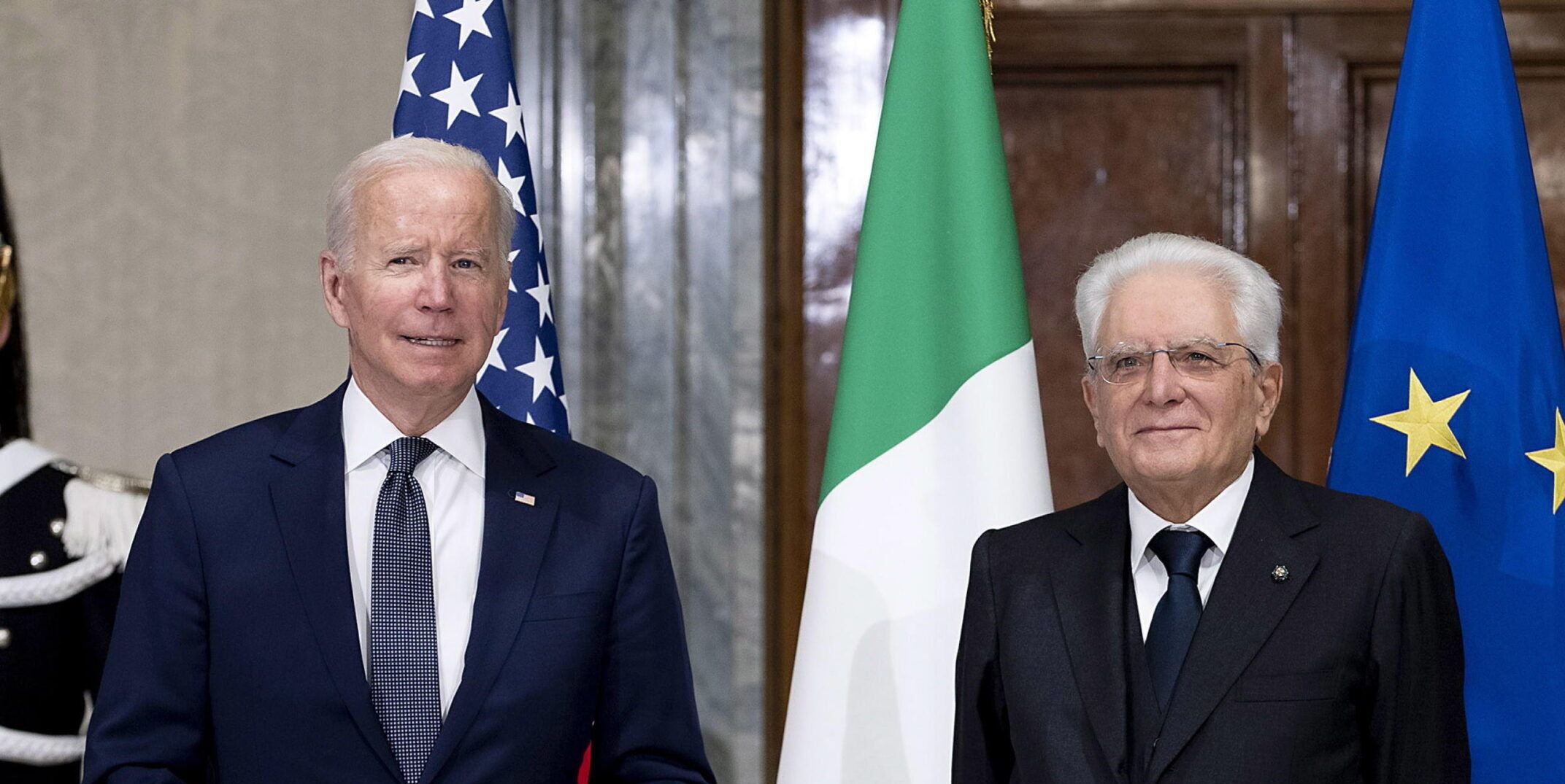 G20, Biden incontra Mattarella e Draghi. In mattinata il papa