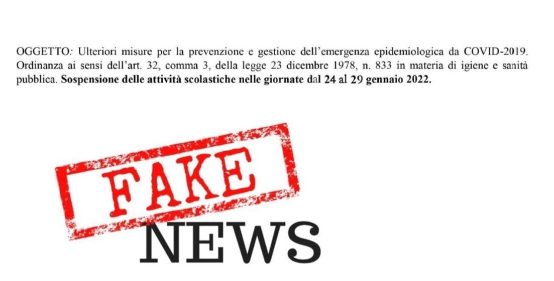 Spunta la fake news delle scuole chiuse. Occhiuto: «Pronti a denunciare i responsabili»