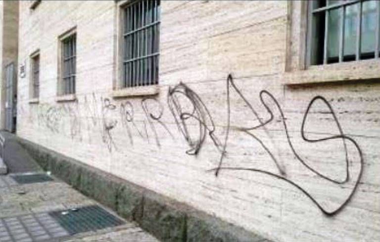Il Museo di Reggio preso di mira dai vandali