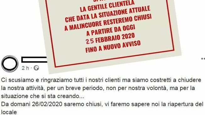 Coronavirus, a Crotone chiudono 3 ristoranti giapponesi e cinesi