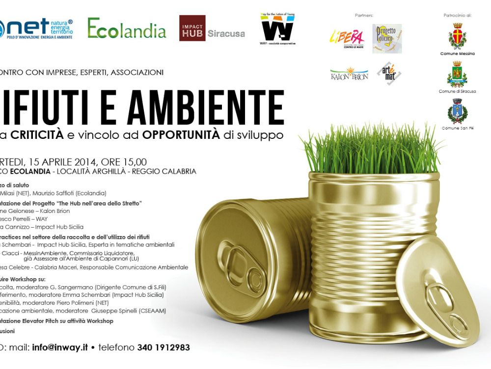 I rifiuti calabresi meritano un workshop