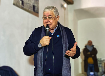 Pippo Callipo: «La mia prima busta paga alla Prociv e a sostegno dell'ospedale di Vibo»