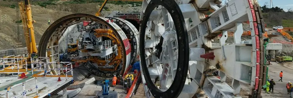 Alta velocità Salerno-Reggio Calabria, avviati i motori della talpa meccanica – VIDEO