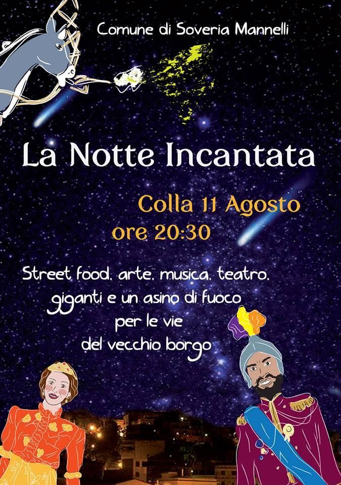 Soveria, tutto pronto per la “Notte incantata” di Colla