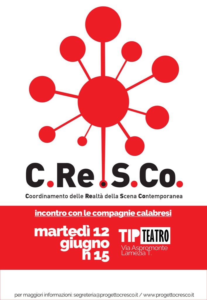 A Lamezia l'incontro tra i teatranti di C.Re.S.Co.