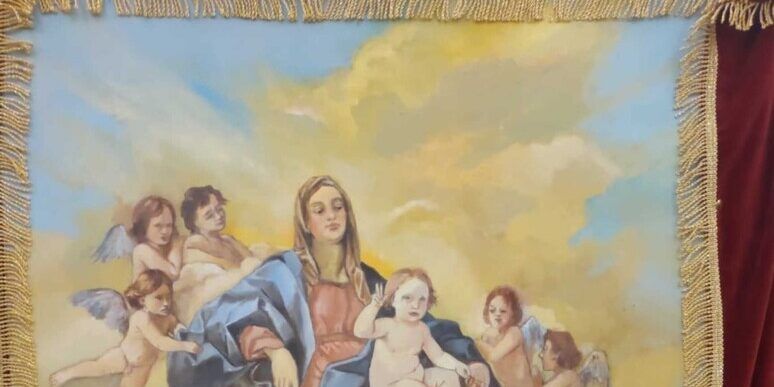 Catanzaro, l’icona votiva della Madonna del Carmine benedetta dall’Arcivescovo Maniago