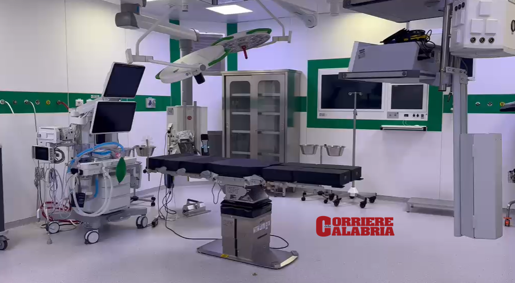 Cosenza, 3 sale operatorie e 16 posti letto. Ecco la nuova Cardiochirurgia dell’Annunziata