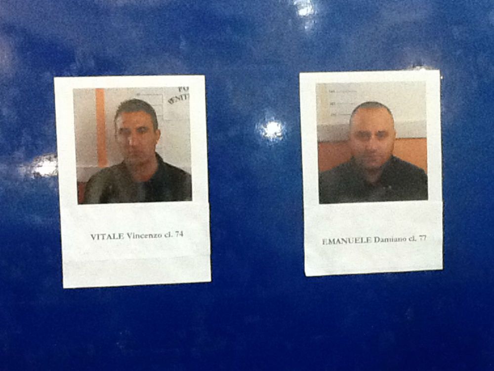 Latitante catturato seguendo moglie e figlia