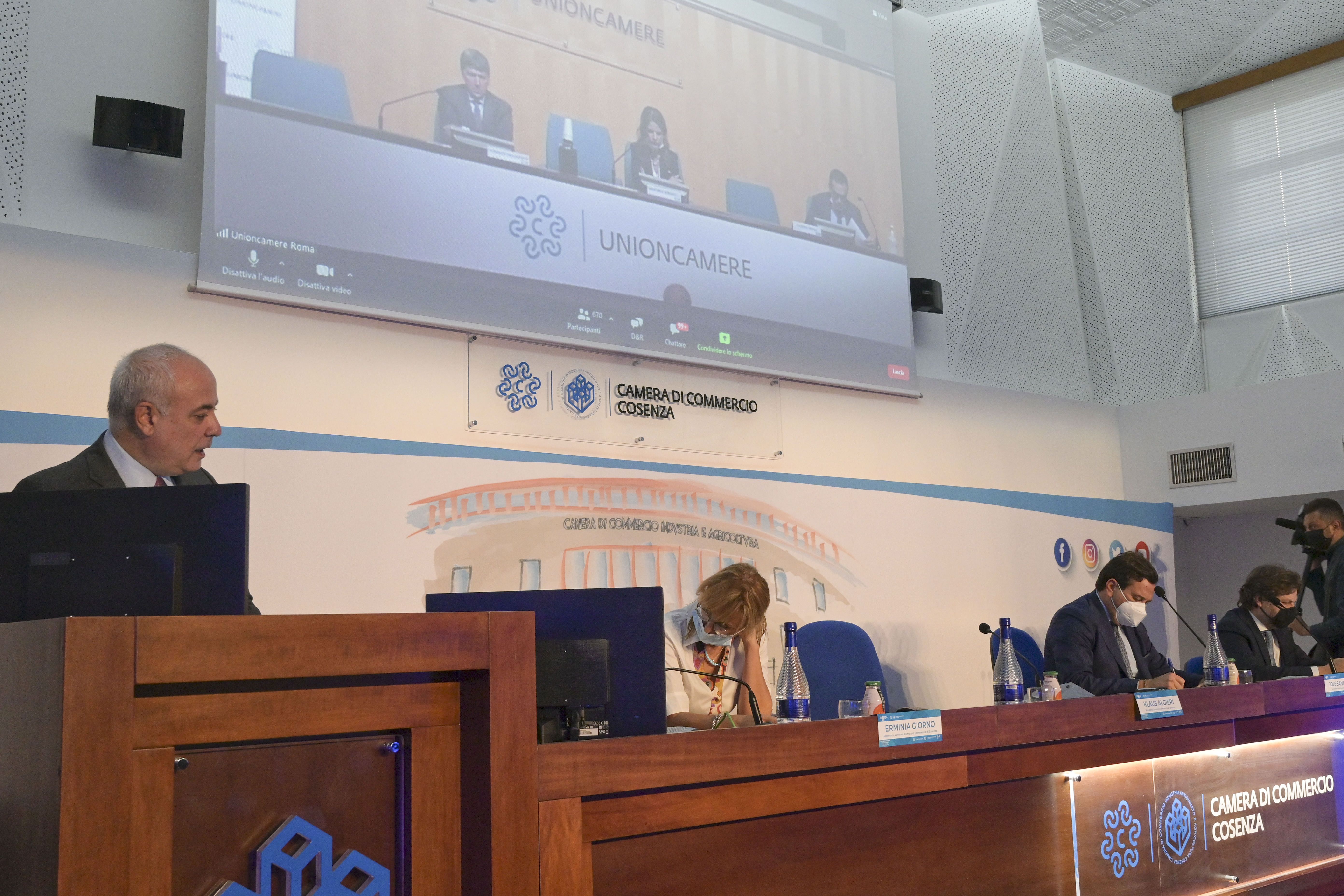 Iniziato l'Internet Governance Forum organizzato dalla Camera di Commercio di Cosenza