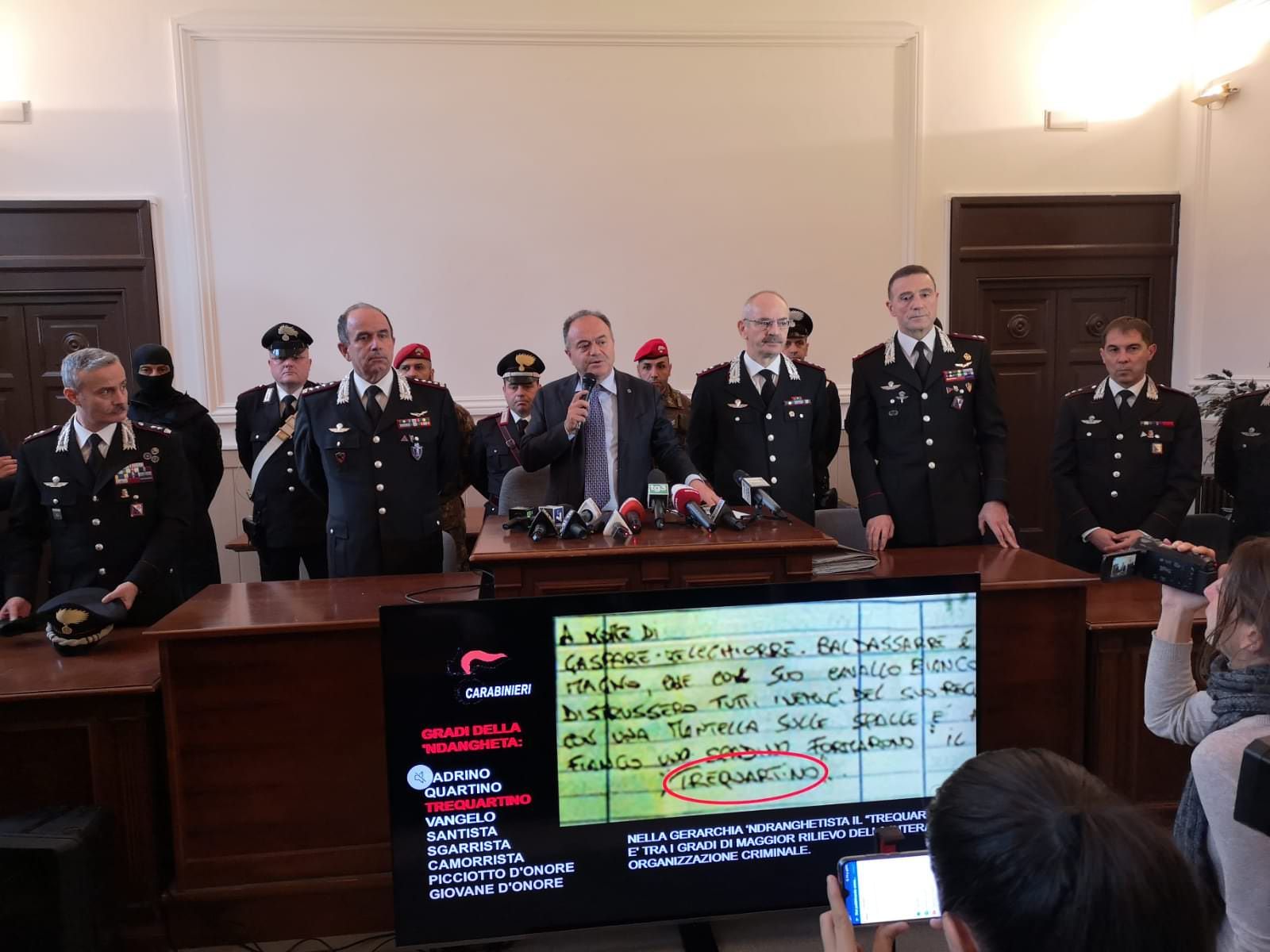 Maxi processo Rinascita Scott, sono 355 i rinvii a giudizio – NOMI