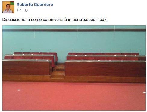 Università in centro, la maggioranza scarica Abramo