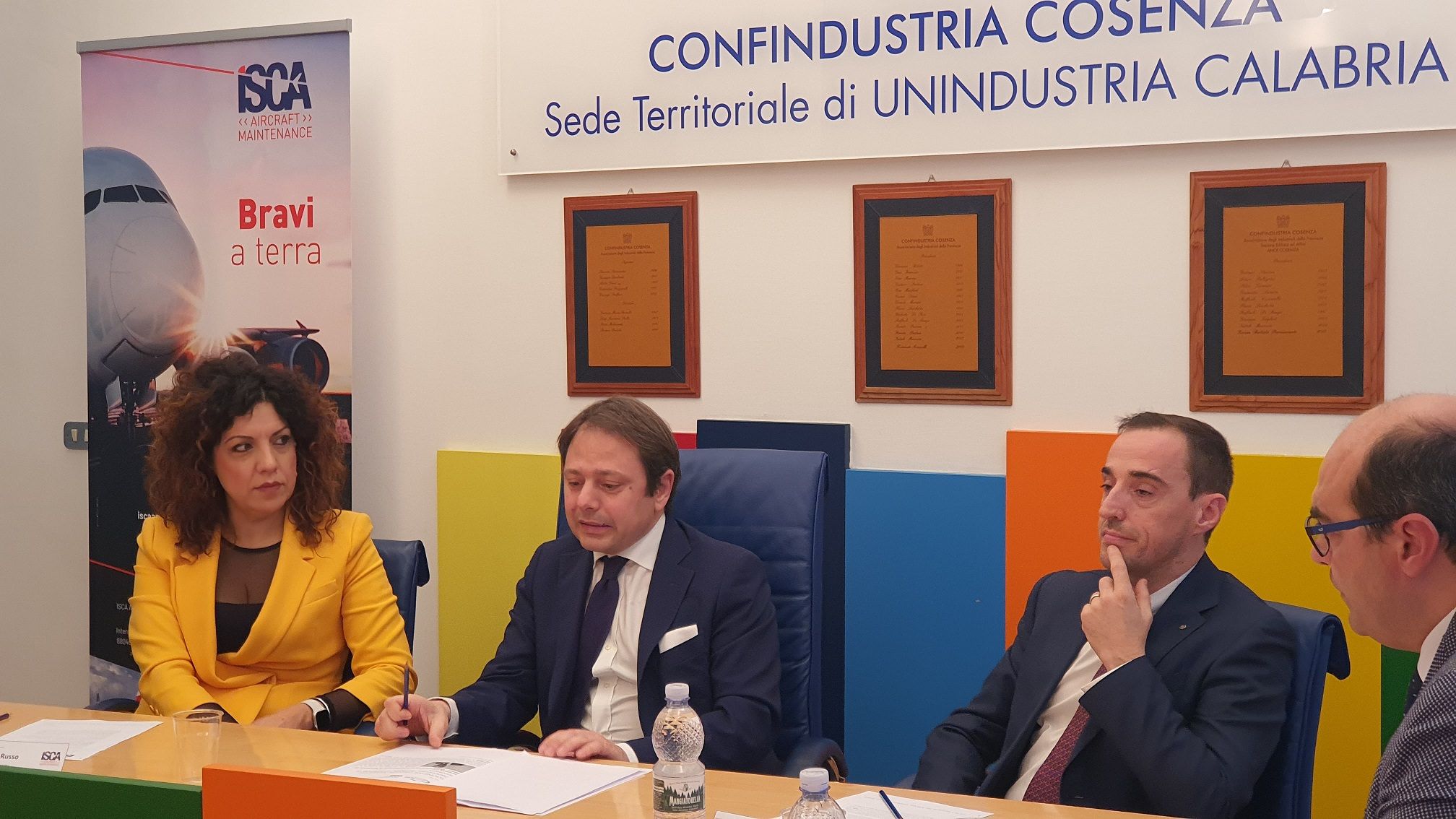 Formazione al lavoro, in Confindustria presentato corso per manutentore aeronautico