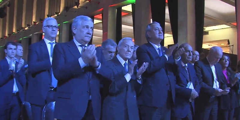 FI, Letta porta il verbo del Cav e “incorona” Tajani