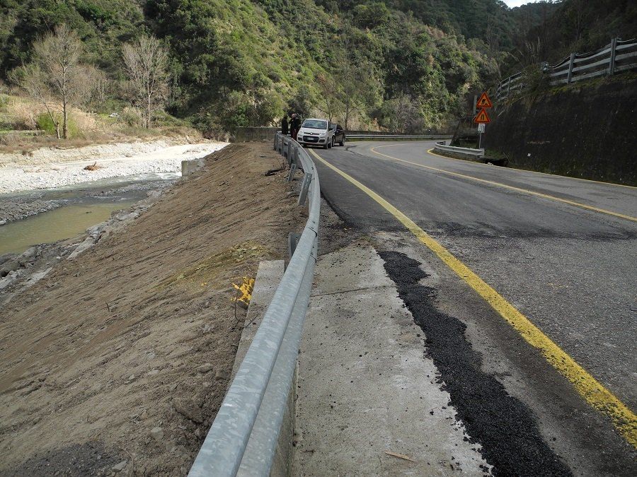 Maltempo, riapre nel Catanzarese la statale 25