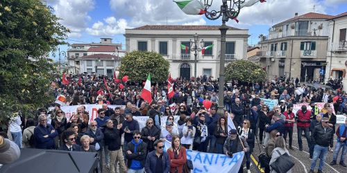 manifestazione polistena sanità