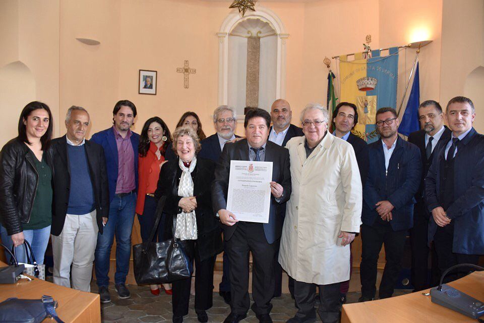 «L’architetto Lopetrone cittadino onorario di Santa Severina»