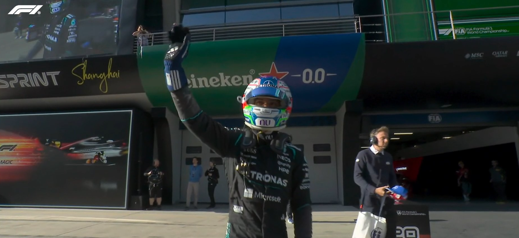 F1, Antonelli in pole: il primo italiano dopo Fisichella