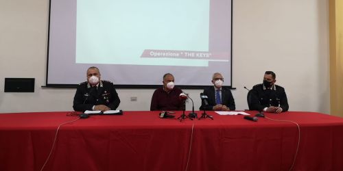 operazione the keys conferenza stampa