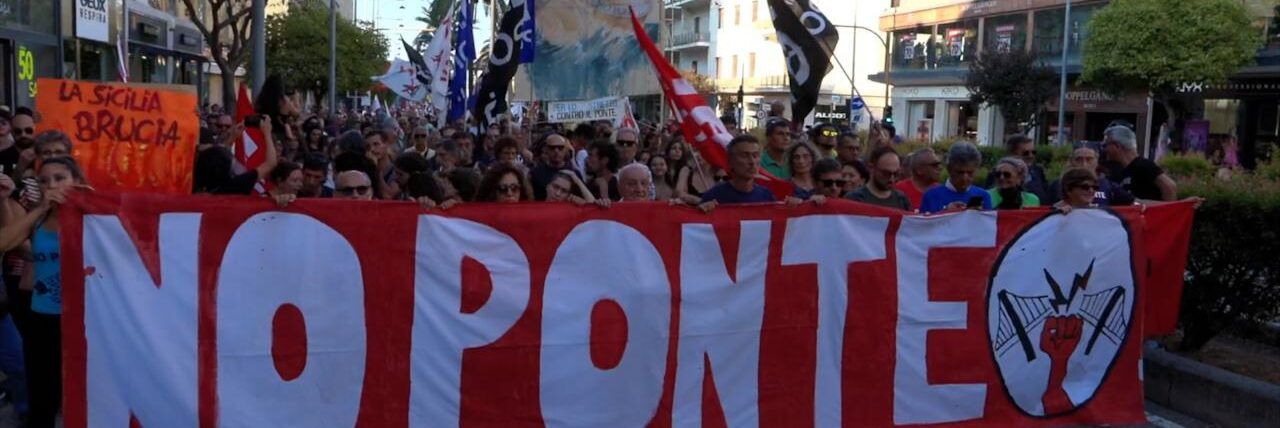Ponte sullo Stretto, manifestazione nazionale a Messina per dire “no”