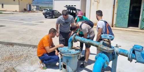 I futuri ingegneri Unical visitano l'impianto Medma di Sorical