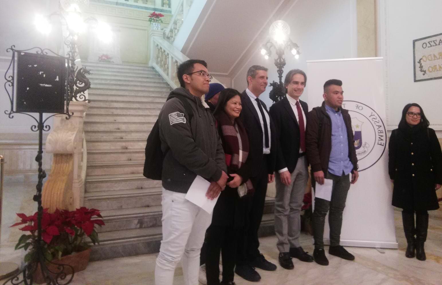 Ambasciatore Filippine ospite al Comune di Reggio