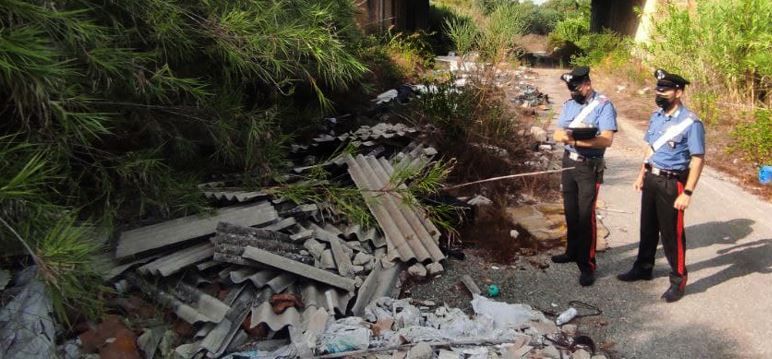 Rosarno, sequestrata una discarica abusiva