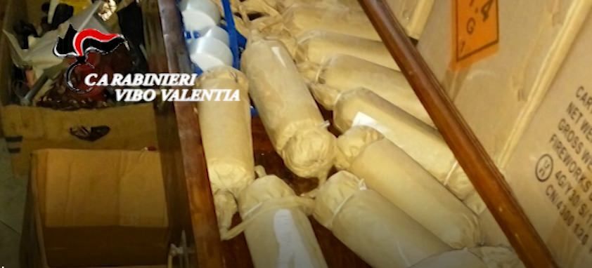 Sequestrati 350 kg di esplosivo nel Vibonese
