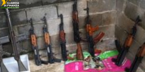 arsenale da guerra 'ndrangheta