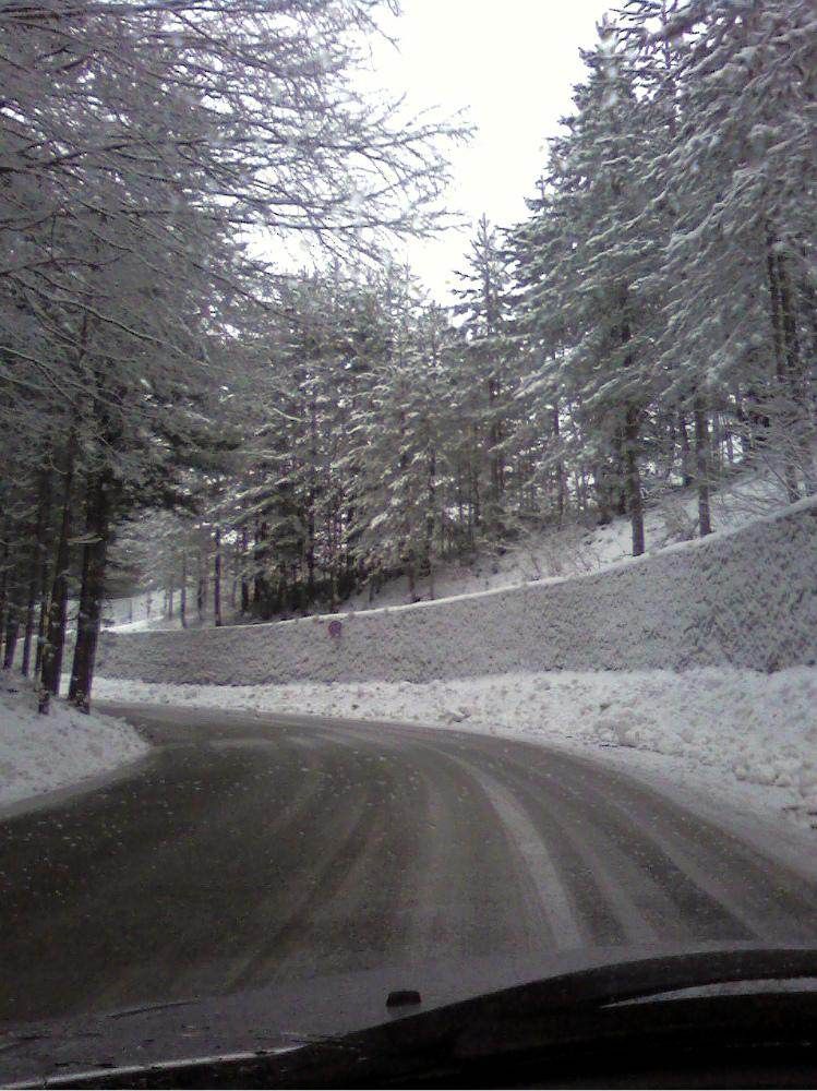 Neve e temperature sotto lo zero in Calabria