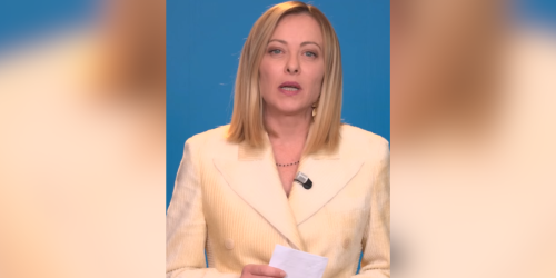 Meloni avviso di garanzia