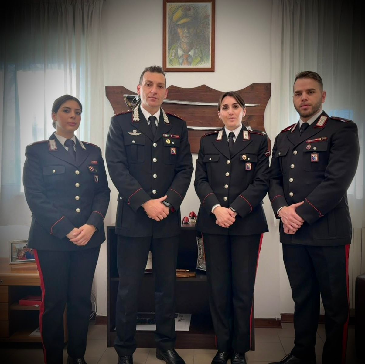 Carabinieri di Vibo, diversi marescialli promossi al grado superiore – FOTO