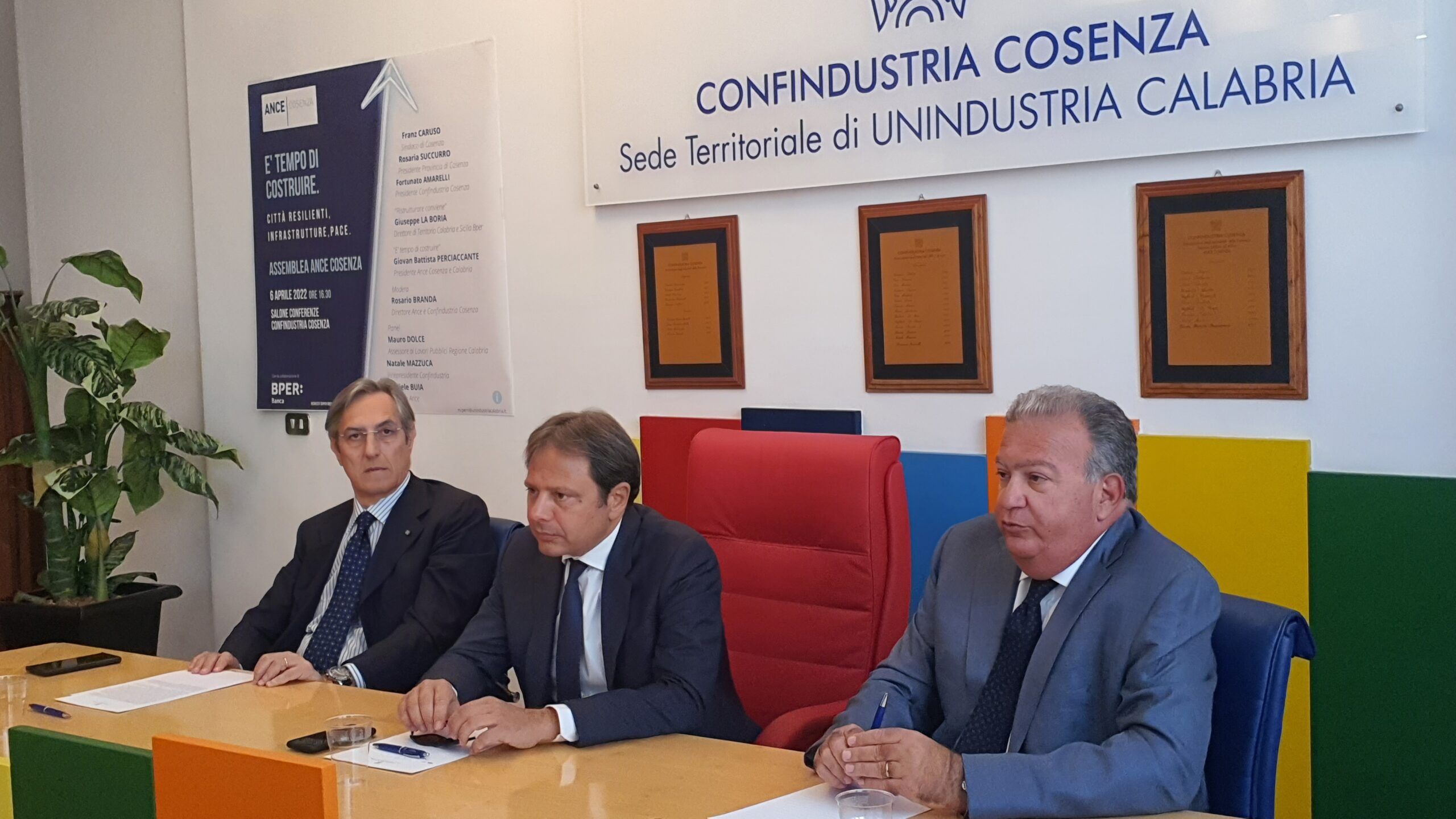 Confindustria Cosenza, il 25 novembre l’assemblea annuale dei soci