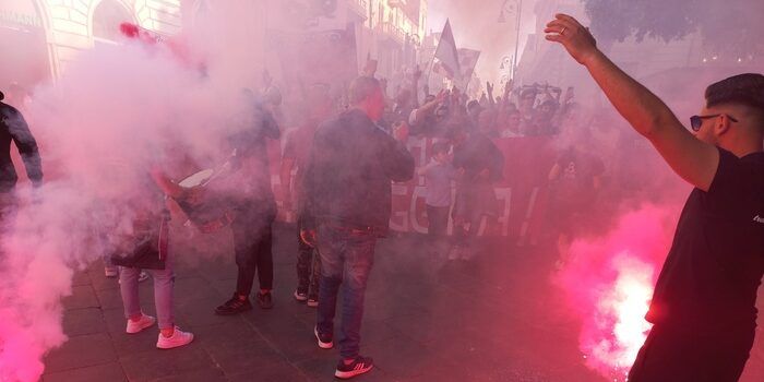 Corteo dei tifosi per salvare la Reggina, Comune e Città Metropolitana: impegno massimo – FOTO