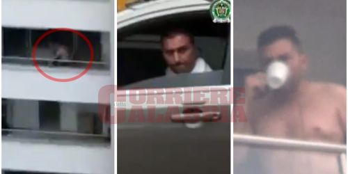 Starnone pedinamento in Colombia