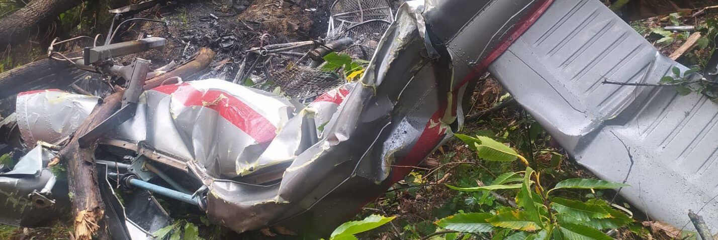 Elicottero precipita in Toscana, morta la pilota