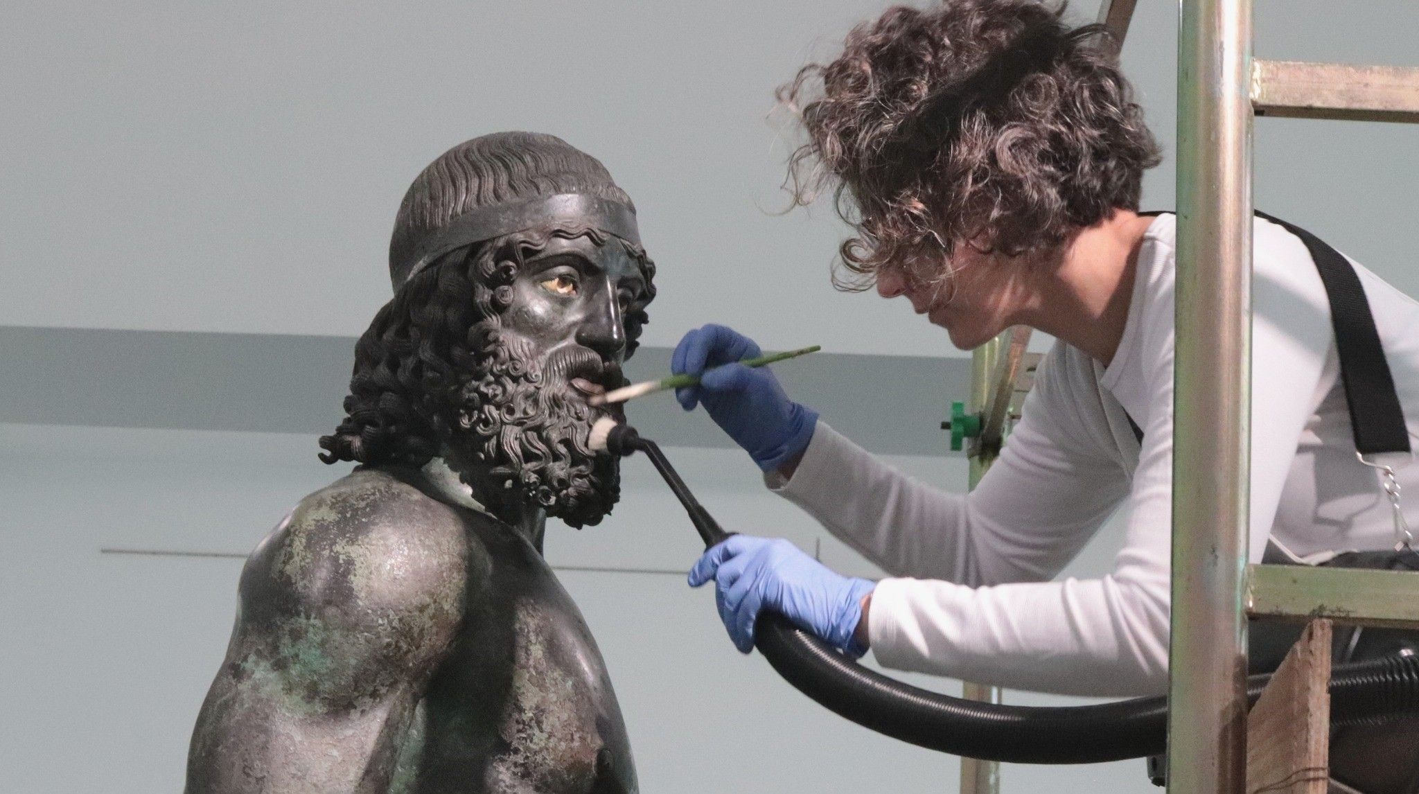 MaRc, continua la campagna di interventi sui Bronzi di Riace – FOTO