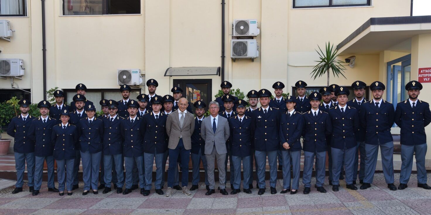 Questura di Crotone, prendono servizio 35 nuovi agenti