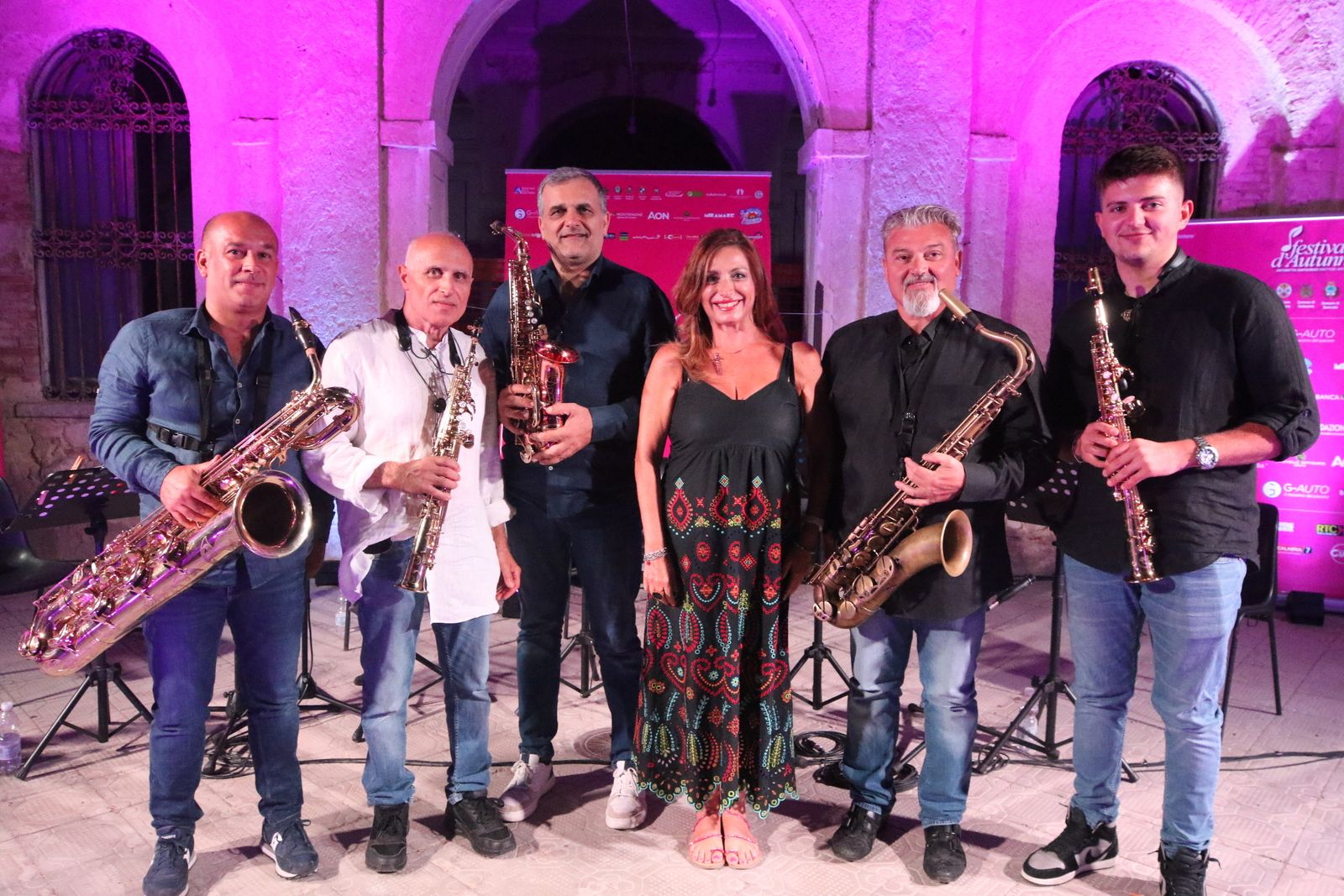 “Il sax dal ragtime a Pino Daniele” del Salime quintet conquista il pubblico di Santa Caterina