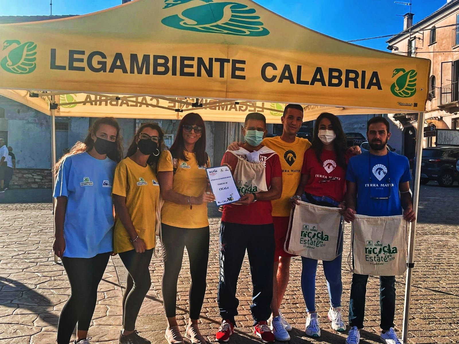 Ricicla Estate ha fatto tappa a Cicala – FOTO