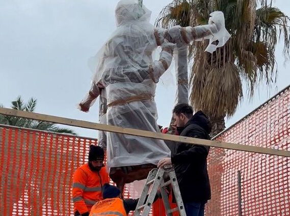 Crotone, pronta per l’inaugurazione la statua di Hera Lacinia di Antonio Affidato
