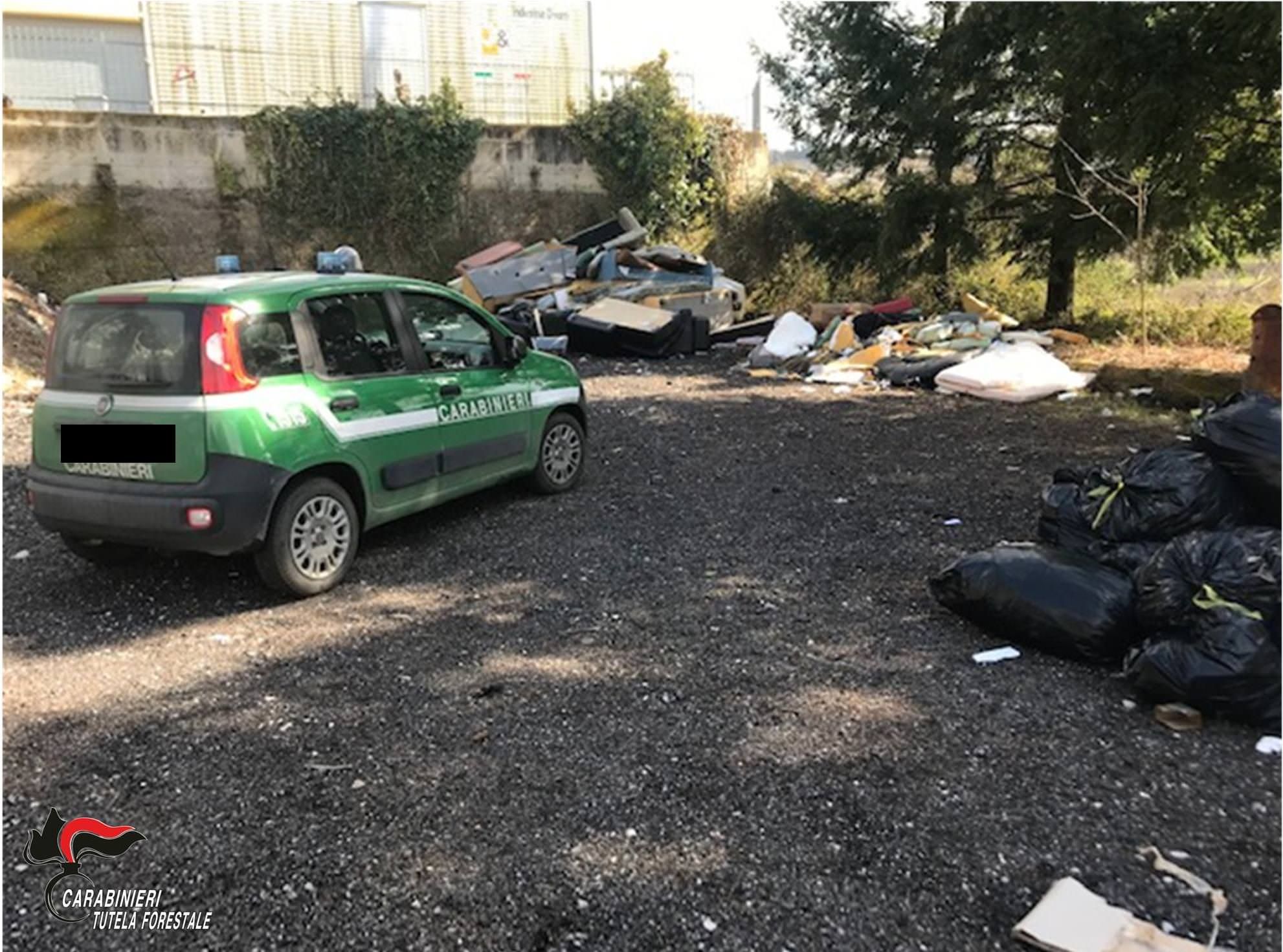 Sequestrata nel Vibonese un’area adibita a stoccaggio di rifiuti