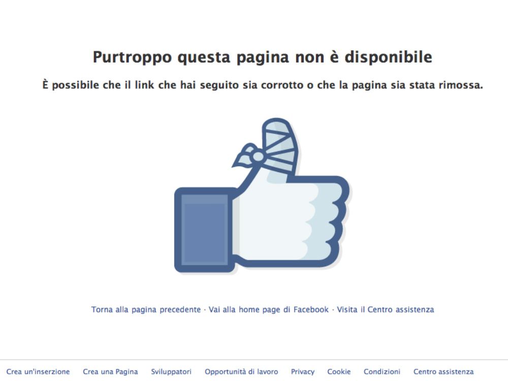 Associazioni fantasma, oscurate le pagine facebook