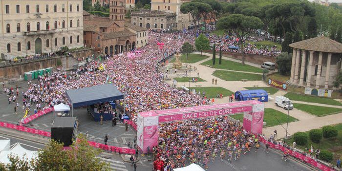 Lotta al tumore al seno, in 200mila alla Race for the cure