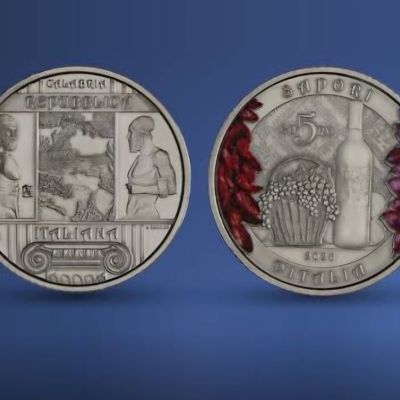 Cirò e cipolla di Tropea finiscono sui 5 euro: la Calabria si fa moneta