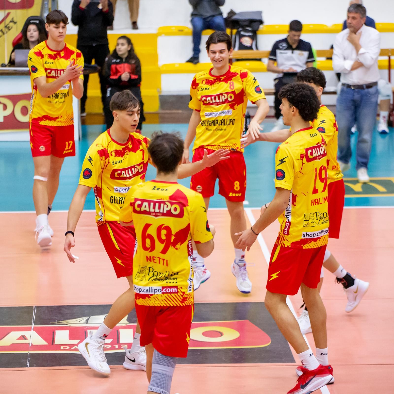 Volley, ottava vittoria per la Tonno Callipo