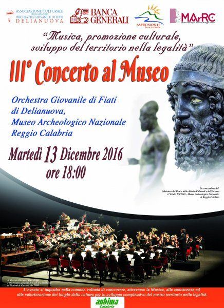 Al Museo di Reggio il concerto dell'Orchestra di fiati di Delianuova